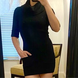 Philosophy Shimmer Black Mini Dress or Tunic - Size S